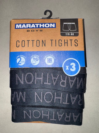 Marathon Boys - Bummull Tights 3pak
