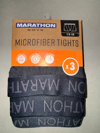 Marathon Boys - Microfiber Tights 3pak