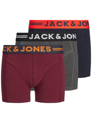 Jack & Jones - Undirbuksur 3pak