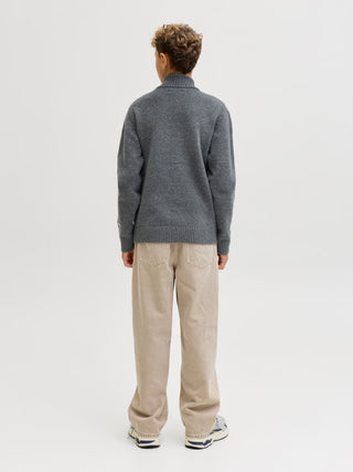 Jack & Jones - Norrebro Knit Half Zip Troyggja