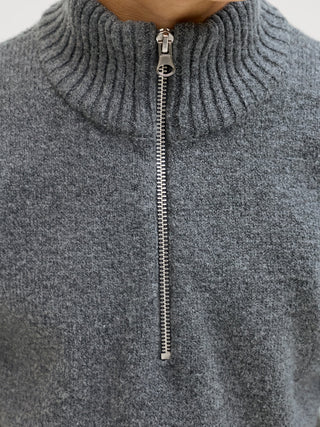 Jack & Jones - Norrebro Knit Half Zip Troyggja