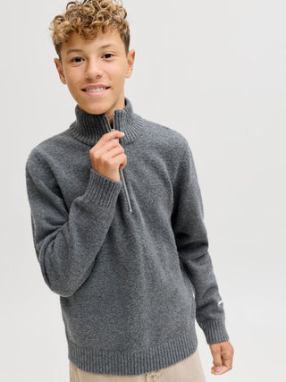 Jack & Jones - Norrebro Knit Half Zip Troyggja