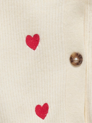 Only - Dana Heart Cardigan