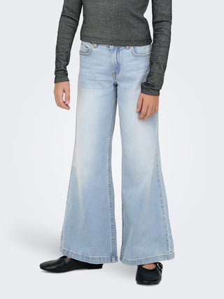 Only - California Mid Waist Wide Flared Buksur