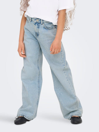 Only - Cobain Rhinestone Wide Buksur