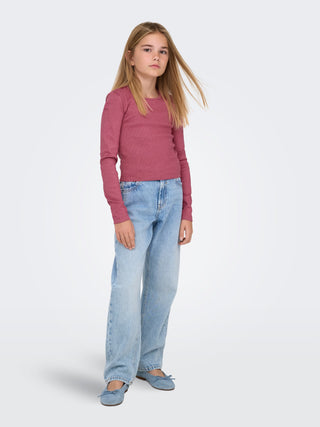 Only - Dad Reg Straight Berry Buksur