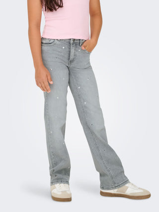 Only - Juicy High Waist Heart Wide Buksur