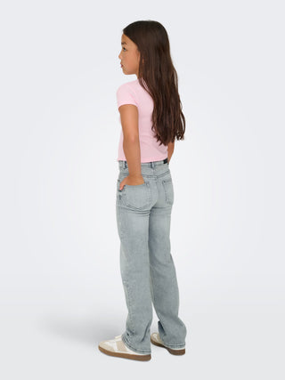 Only - Juicy High Waist Heart Wide Buksur