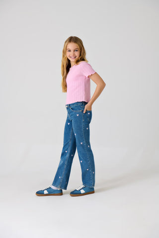 Only - Juicy Heart Wide Leg Buksur