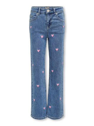 Only - Juicy Heart Wide Leg Buksur