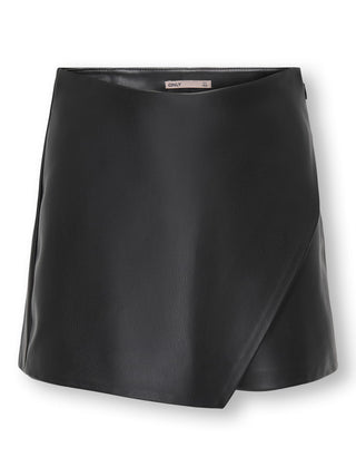 Only - Mist-Amili Leður Short